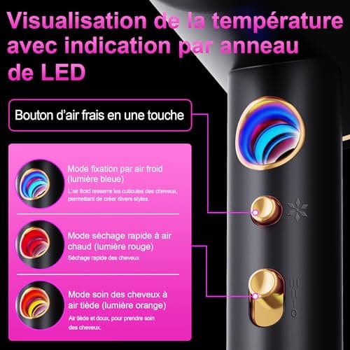 Thumbnail 2 de Tisoutec Secador Profesional de Pelo 2400W con Difusor