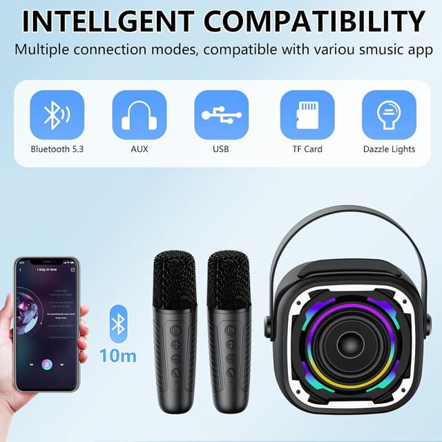 Detalle de PKBD Mini Karaoke Machine 52 mm