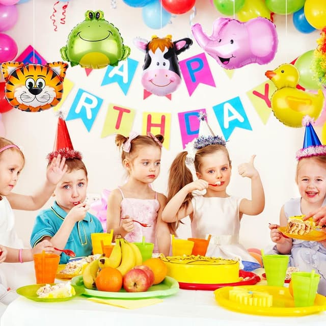 Thumbnail 6 de OSDUE Ballons Animaux Jungle 16 pcs đ