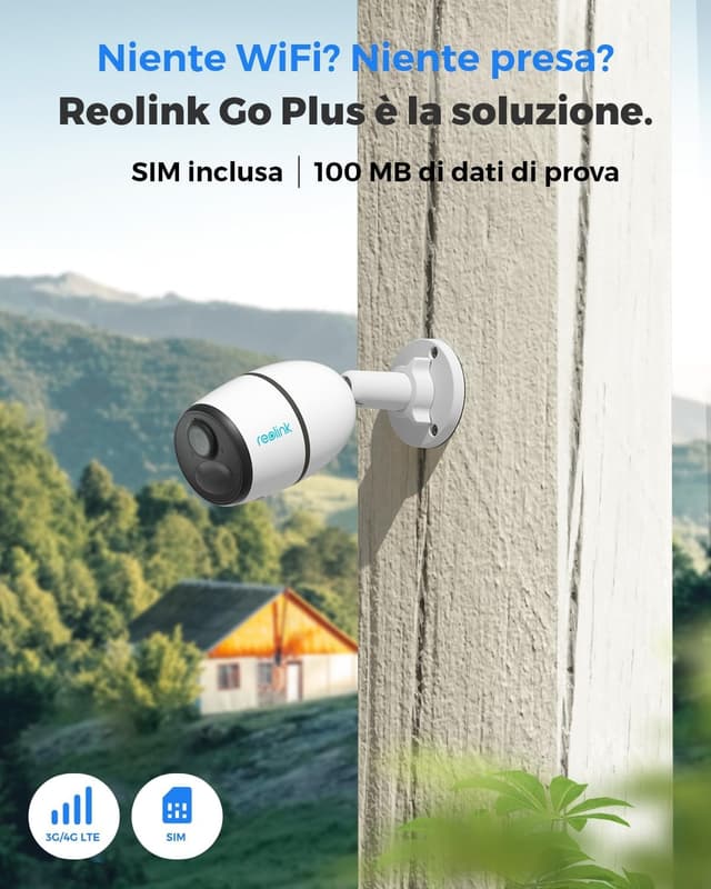 Detalle 2 de Reolink 4MP Telecamera 4G da Esterno 2K