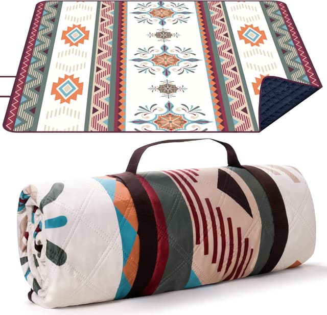 Detalle de LARUTAN wasserdichte Picknickdecke 200 x 300 cm