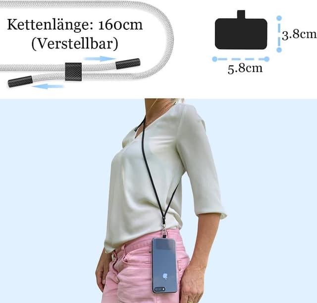 Detalle 1 de GUMO-LONG Handyband 160 cm