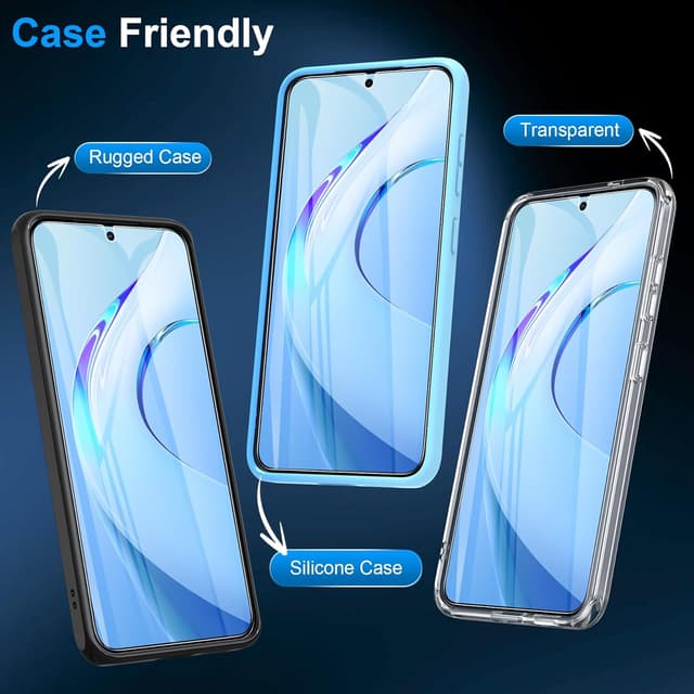 Detalle 1 de LYWHL 5-Pack TPU Screen Protectors for Samsung Galaxy S26 (Like Original Fingerprint Unlock) — Invisible, Self-Healing, Case Friendly
