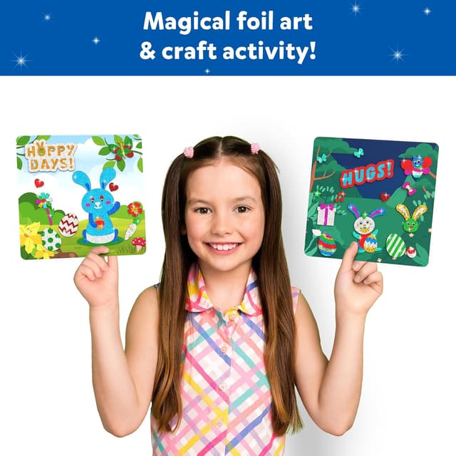 Thumbnail 2 de Skillmatics Foil Fun Easter Cards for kids age 4