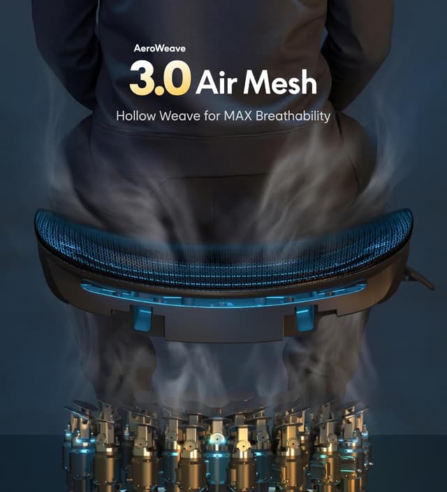 Thumbnail 2 de FLEXISPOT C5 Silla ergonómica con respaldo lumbar