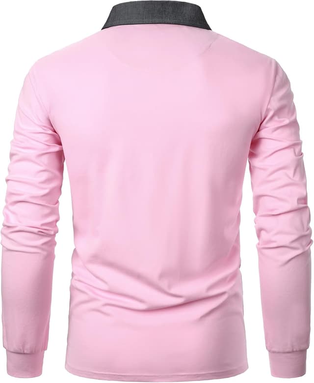 Detalle de YCUEUST t-shirt polo en coton à col chemise et poche