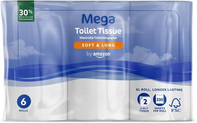 Detalle 2 de By Amazon Mega Toilet Roll