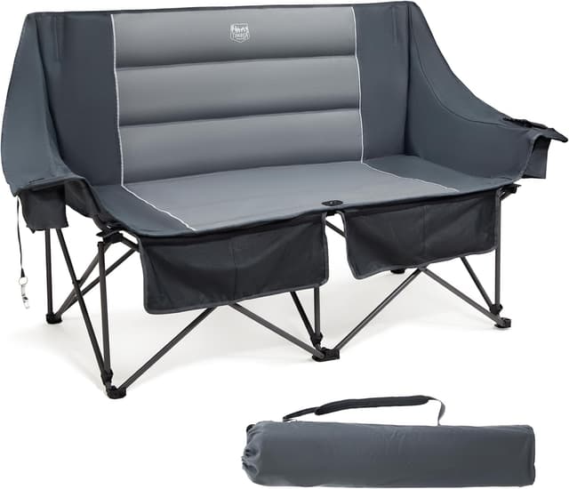 Imagen de TIMBER RIDGE Double Camping Chair 320kg en OfertitasTOP