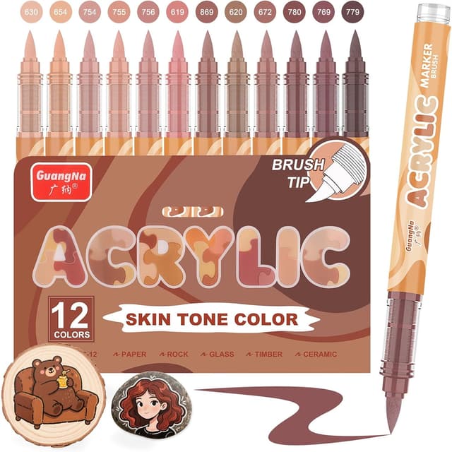 Imagen de Funnasting Acrylic Marker Set 1–6 mm en OfertitasTOP
