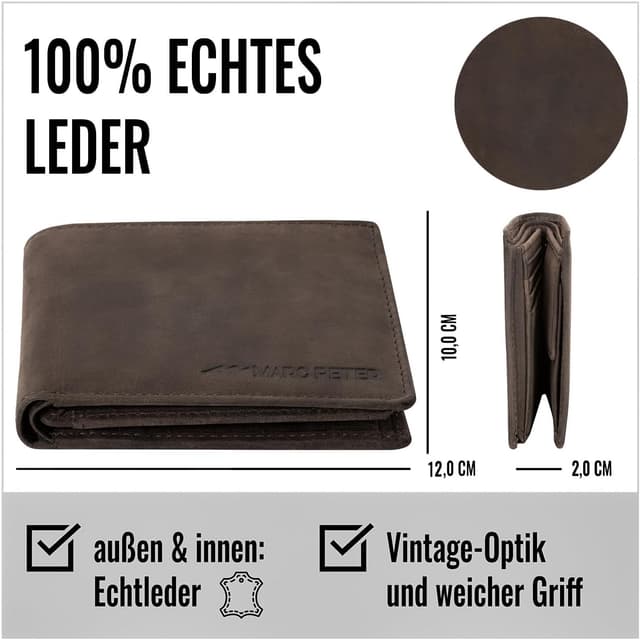 Thumbnail 4 de Marc Peter California AirTag Wallet RFID Geldbörse