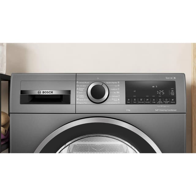 Detalle de Bosch WQG245DRES Secadora 9 kg 🔄