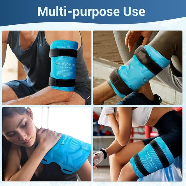 Thumbnail 6 de Comfytemp Knee Ice Pack Wrap 27x35cm