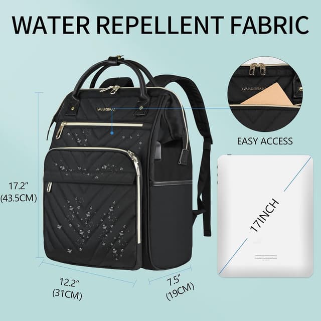 Thumbnail 1 de VANKEAN 17 Inch Laptop Backpack