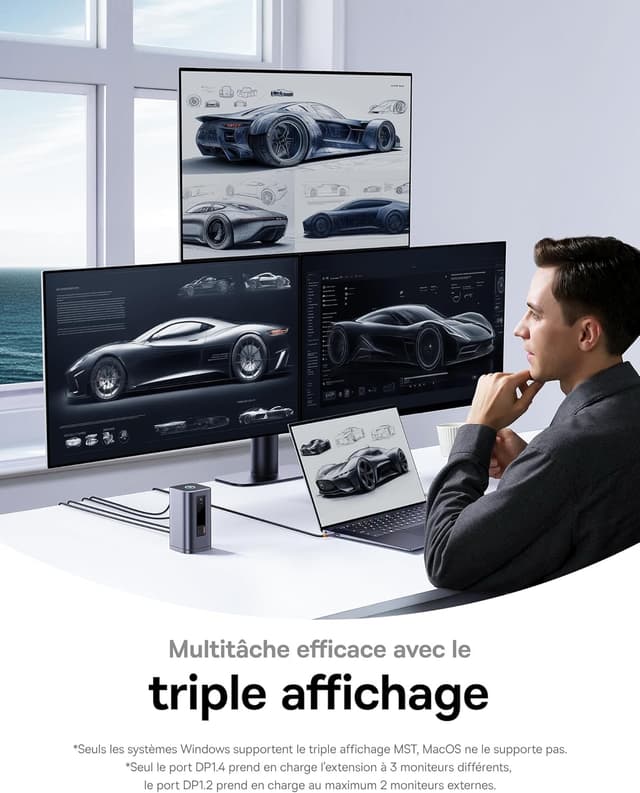 Thumbnail 5 de Baseus Station d’accueil USB-C 100 W 11 en 1