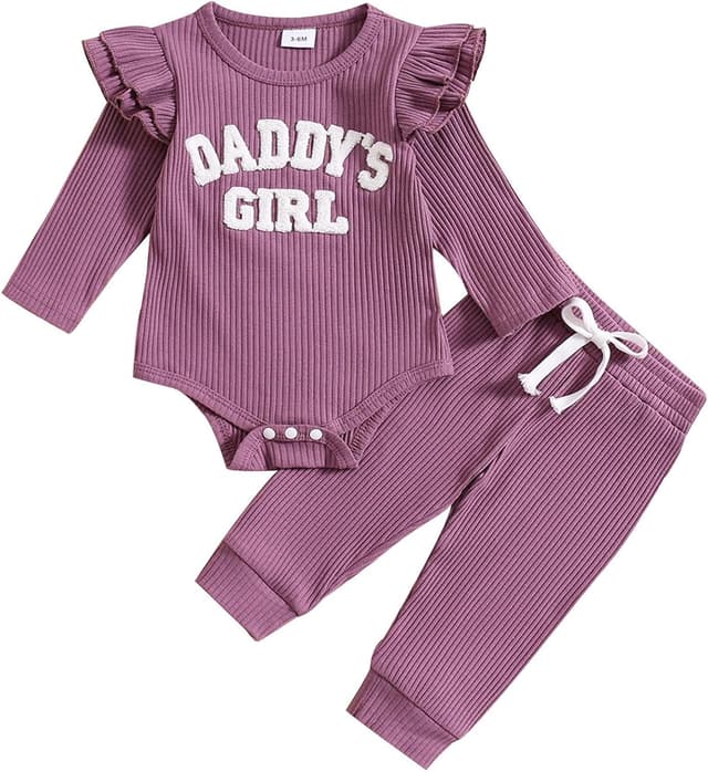 Detalle de JiAmy Daddy's Girl Baby Bodysuit 0–18M