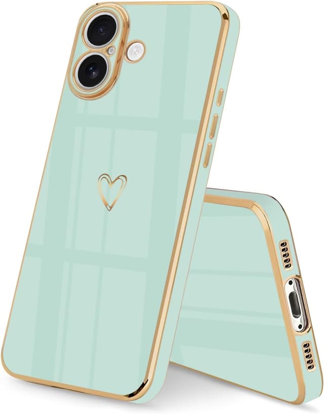 Imagen de HopMore iPhone 17 Case Mint Green en OfertitasTOP