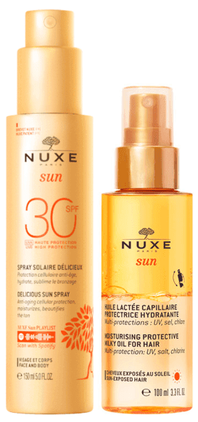 Detalle de NUXE Sun SPF30 Aceite Capilar 100 ml