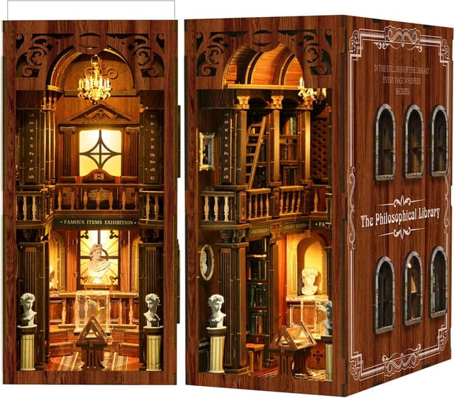 Thumbnail 6 de LUMYCE DIY Book Nook Kit Casas en Miniatura