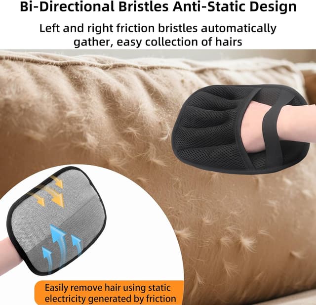 Thumbnail 3 de Dreaku Tierhaarentferner Handschuh Fell Magnet