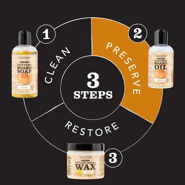 Thumbnail 5 de CLARK'S Mineral Oil, 8 oz for Wood Cutting Boards ⚙