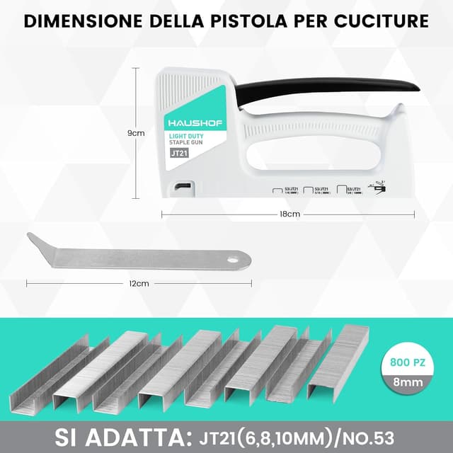 Thumbnail 2 de HAUSHOF Graffatrice Manuale 6–10 mm