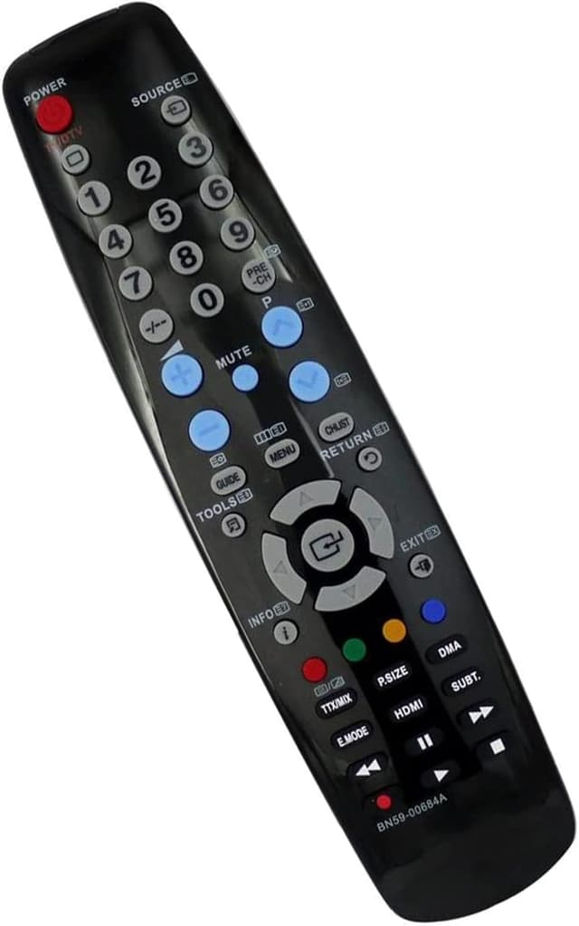 Detalle de VINABTY BN59-00684A / BN59-00685A replacement remote for Samsung TVs (LE32A437T2D, LE32A446T1W and more)