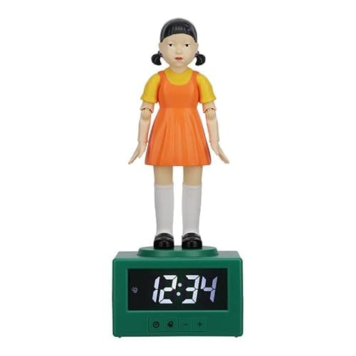 Detalle 2 de Paladone Squid Game réveil 3 piles AA