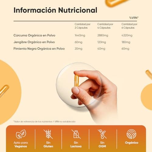 Thumbnail 2 de WeightWorld Curcuma 1520mg con Jengibre