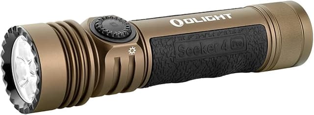 Detalle de OLIGHT Seeker 4 Pro Linterna LED Recargable, Alta Potencia 🔦