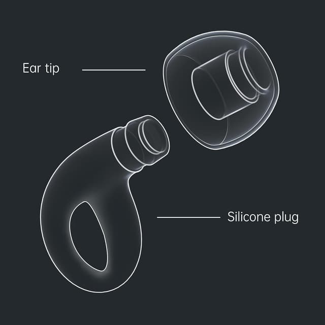 Thumbnail 4 de Reusable Silicone Ear Plugs 30dB Noise Reduction
