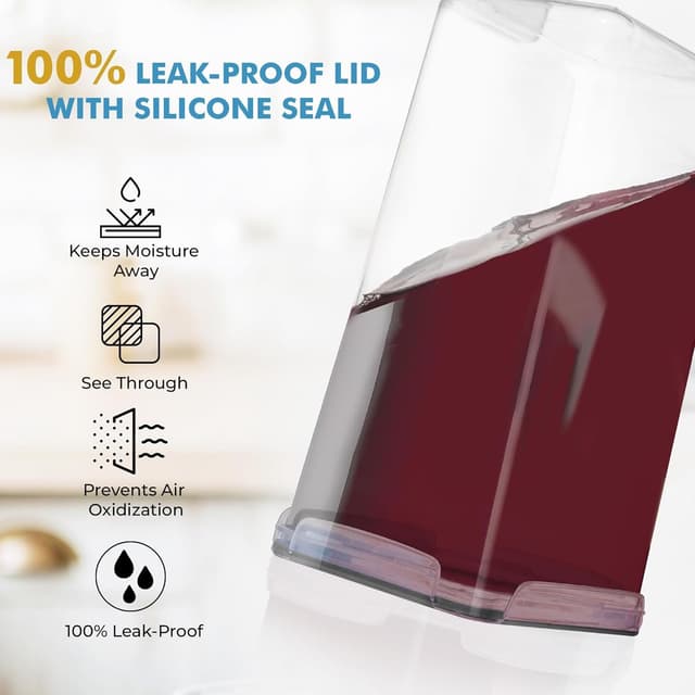 Thumbnail 4 de Shazo 2 PC 9.5L Airtight Food Containers