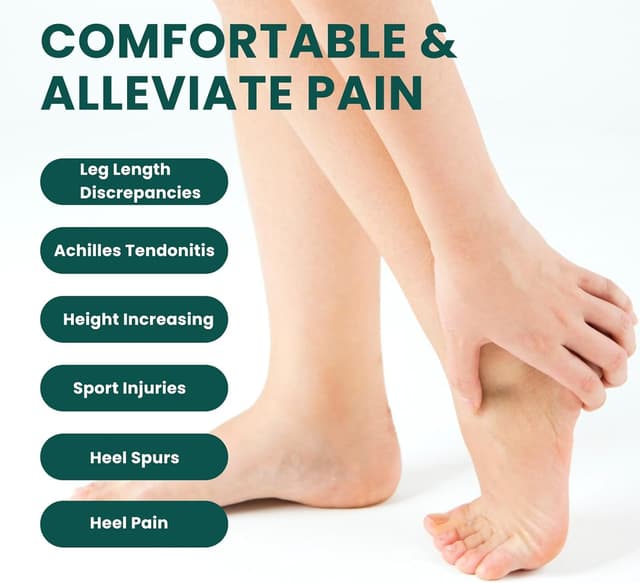 Thumbnail 1 de Bukihome Adjustable Heel Lift Inserts