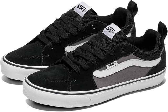 Detalle 2 de Vans Ward Deluxe Sneaker da Uomo in pelle con suola in gomma