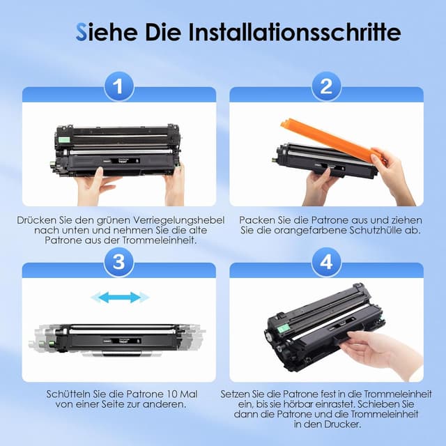 Thumbnail 6 de NOGIVY TN247 TN-243 CMYK 4er-Pack Toner 🖨