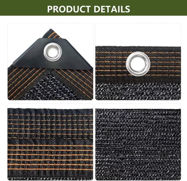 Thumbnail 4 de BCBIG Toldo Vela Rectangular de Malla Sombra Exterior ☂️ 4x4m