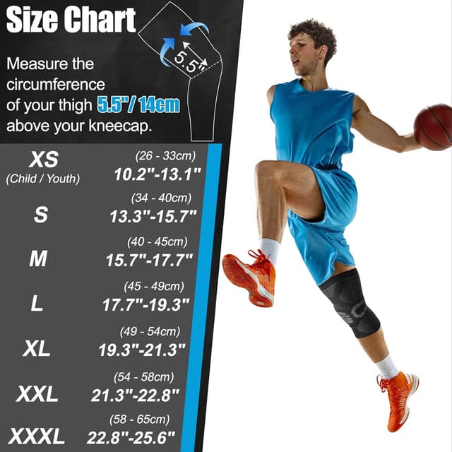 Detalle 2 de NEENCA Professional Knee Support Sleeve with Gel Pad & Spring Stabilizers for Pain Relief