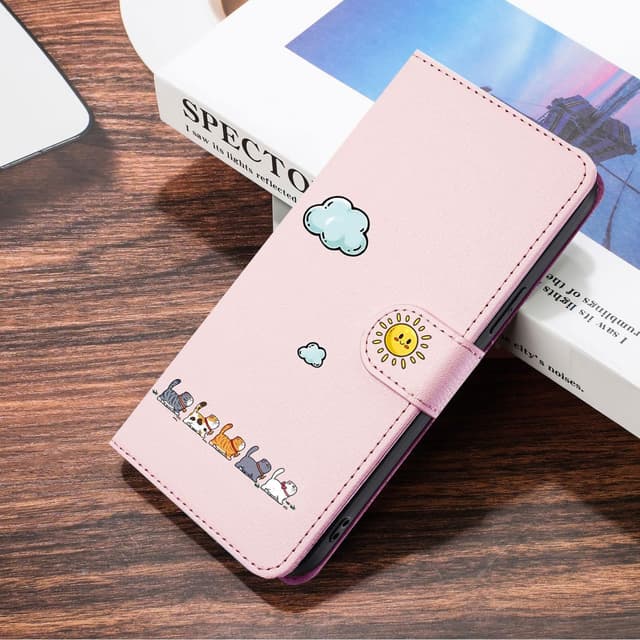 Detalle 2 de Handyhülle Geldbörse für iPhone XR, 360° Schutz