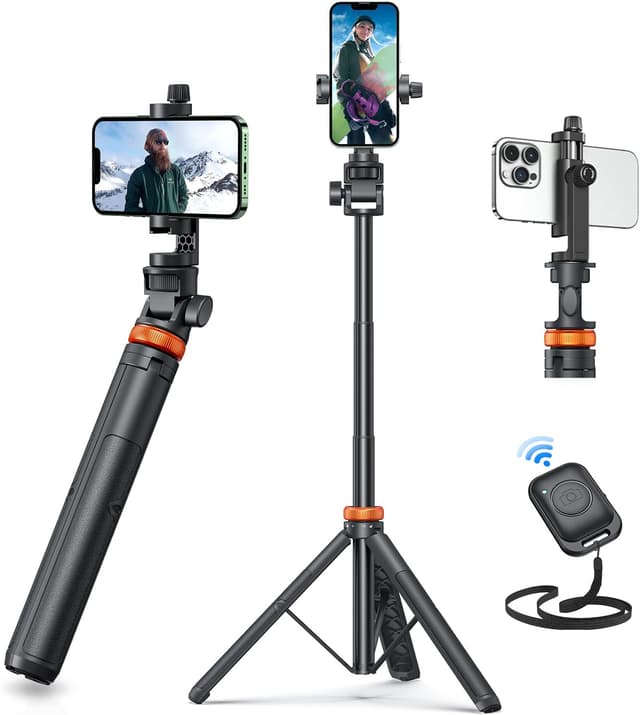 Detalle de EUCOS 62-inch Phone Tripod ⚙