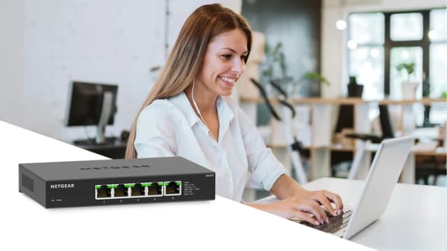 Detalle 1 de Netgear MS305 5-Port Switch