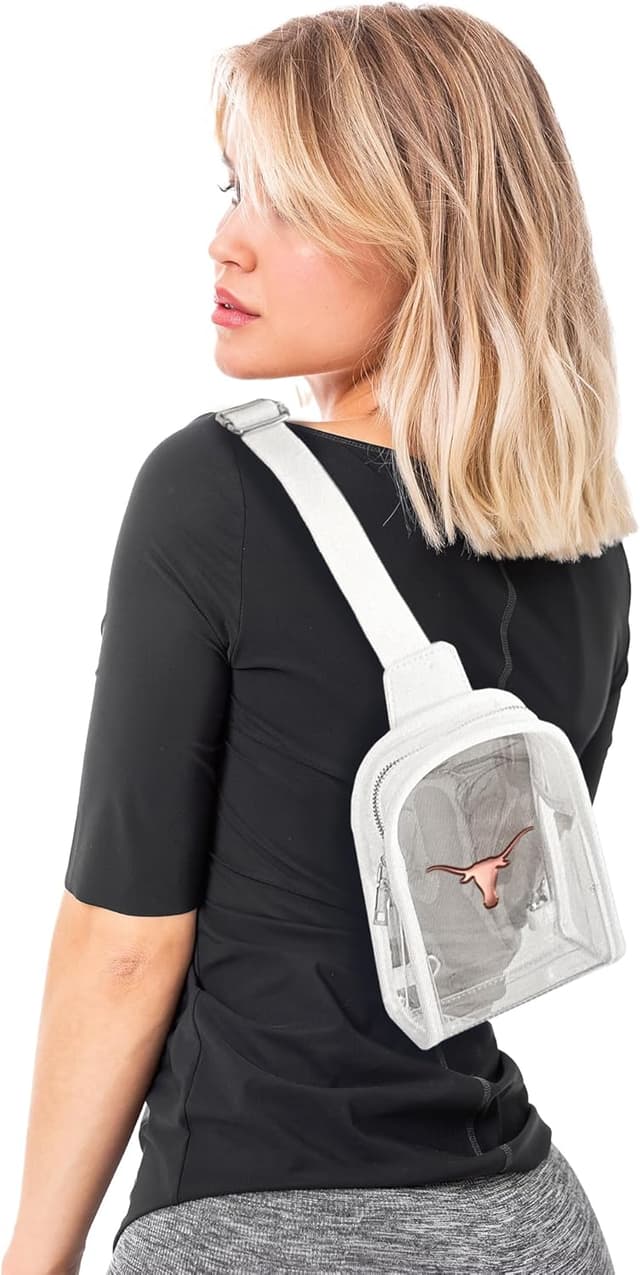 Detalle de Littlearth NCAA Clear Mini Sling with 3D Logo