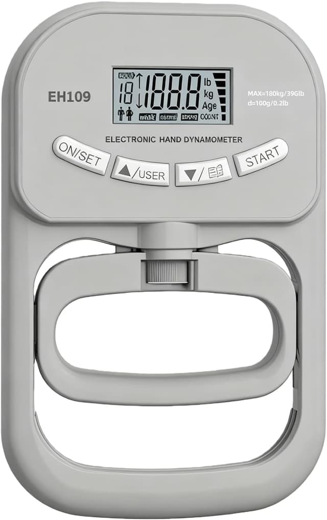 Detalle de Tuieert Digital Hand Dynamometer 90kg grip