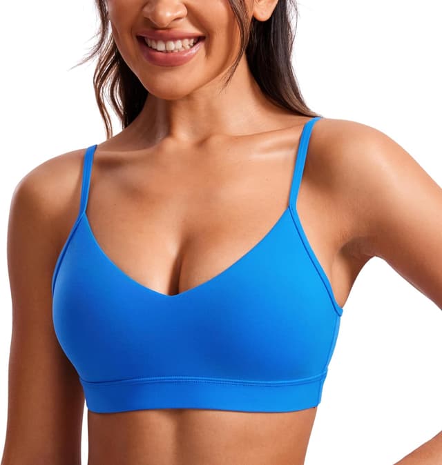 Detalle de CRZ YOGA Butterluxe V Collo Reggiseno sport da donna con imbottitura regolabile