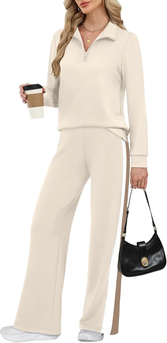 Detalle de WIHOLL Women 2-Piece Travel Sweatsuit Set