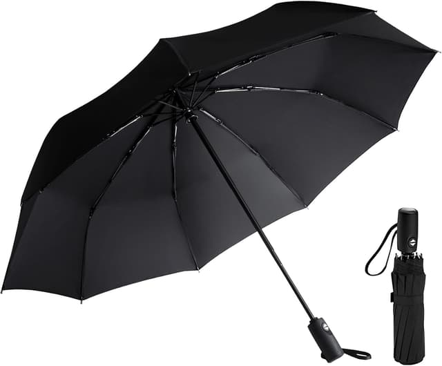 Detalle de AMVUZ Taschenschirm mit Windschutz