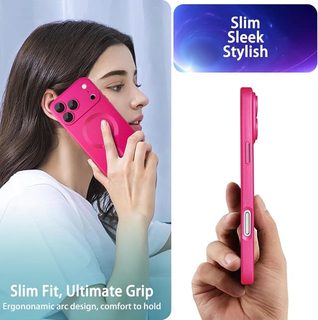 Detalle de ankofave Magnetic iPhone 17 Pro Max case