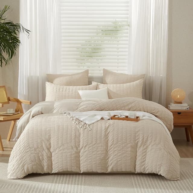 Detalle de Gezu Blumen Bettwäsche 135x200 Beige