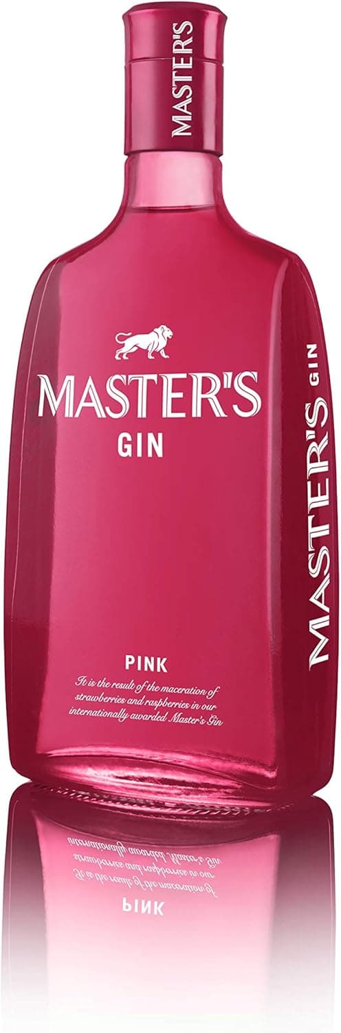 Thumbnail 1 de Master's London Dry Gin Pink - Ginebra Rosa de 700 ml 🍓