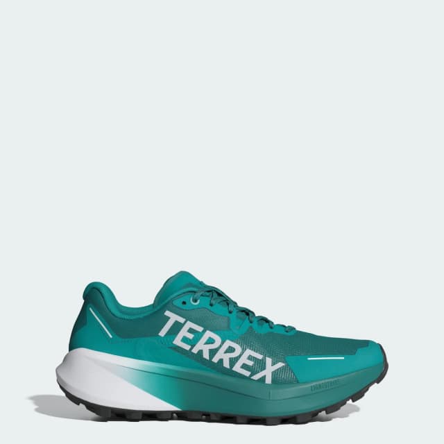 Detalle de adidas Terrex Agravic 3 Trail Running en verde