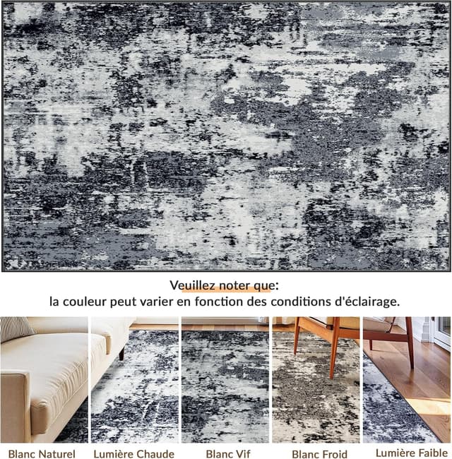 Thumbnail 6 de INOVADAY Tapis salon 180x270 antidérapant