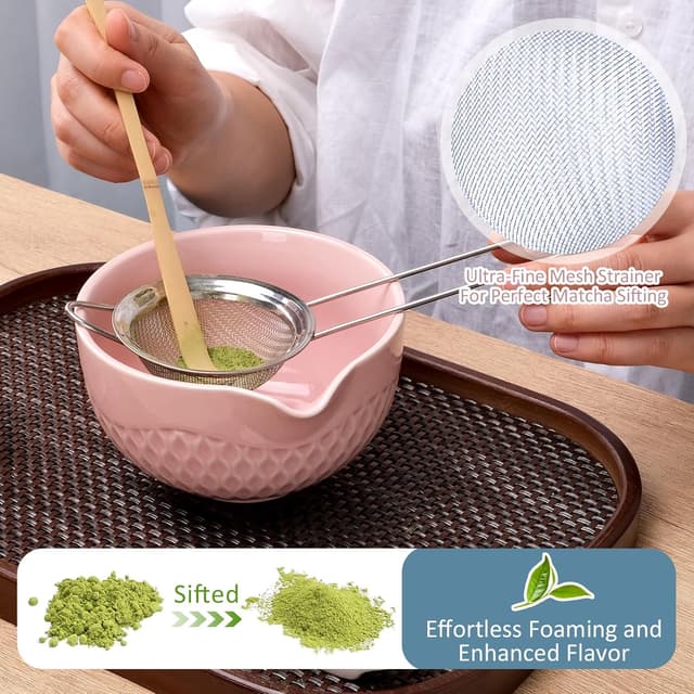 Thumbnail 6 de Joyscale Matcha Whisk Set 16 OZ 🍵